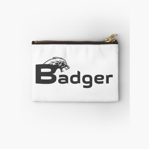 Item preview, Angry badger logo type T designed and sold by badgersmerch.