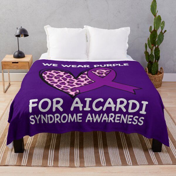 Item preview, We Wear Purple For Aicardi Syndrome Awareness designed and sold by Desinger12.