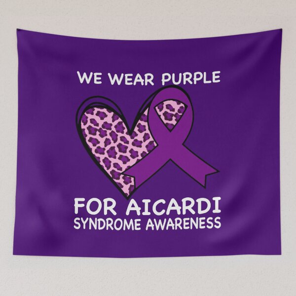 Item preview, We Wear Purple For Aicardi Syndrome Awareness designed and sold by Desinger12.