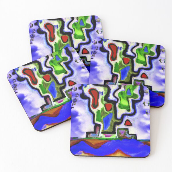 Item preview, vbstrvctivsm- alien colony (Abstract Art 15) designed and sold by vbstrvctivsm.