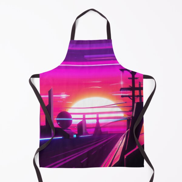 Item preview, The sun is setting over a train track designed and sold by aryan-gallery.