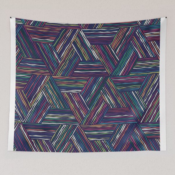 Item preview, Colored Triangle Pattern designed and sold by Averyop.