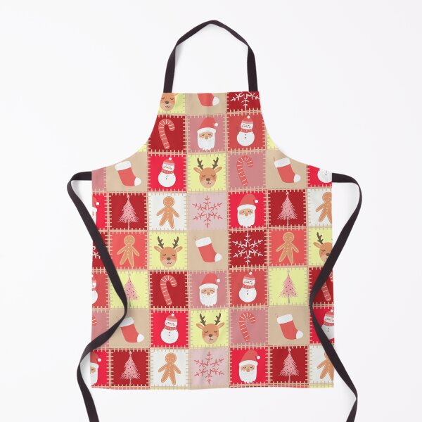 Item preview, Christmas Patchwork Pattern designed and sold by Coffee Lifestyle.