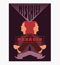 Mischief Managed Photographic Print