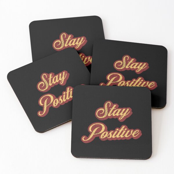 Item preview, Vintage Retro Stay Positive Typography designed and sold by Whimsical  Thinker.