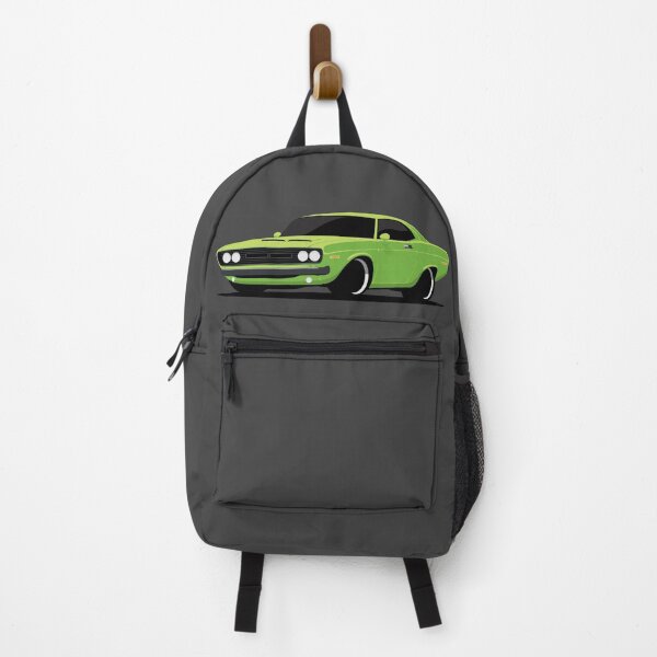 Item preview, American Muscle Pony Car Green Illustration designed and sold by blackdogshop.