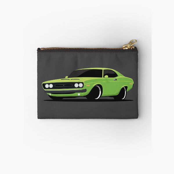 Item preview, American Muscle Pony Car Green Illustration designed and sold by blackdogshop.