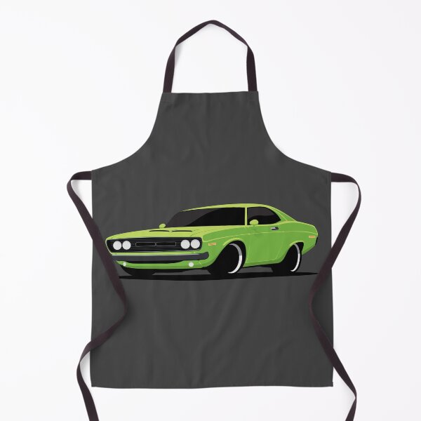 Item preview, American Muscle Pony Car Green Illustration designed and sold by blackdogshop.