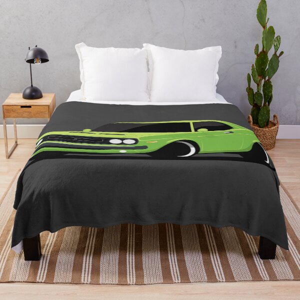 Item preview, American Muscle Pony Car Green Illustration designed and sold by blackdogshop.