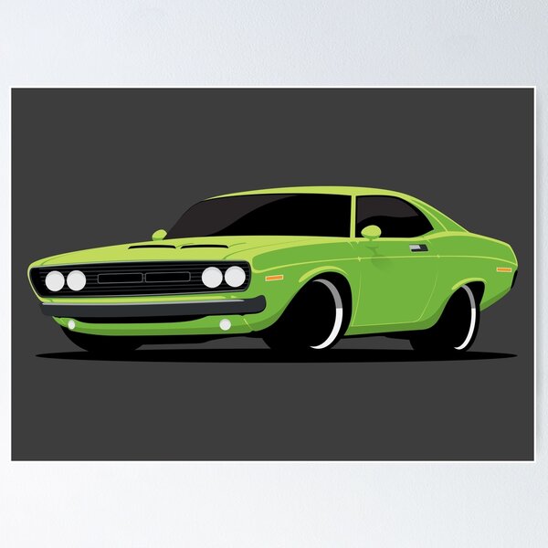 Mopar Muscle Car Posters for Sale | Redbubble