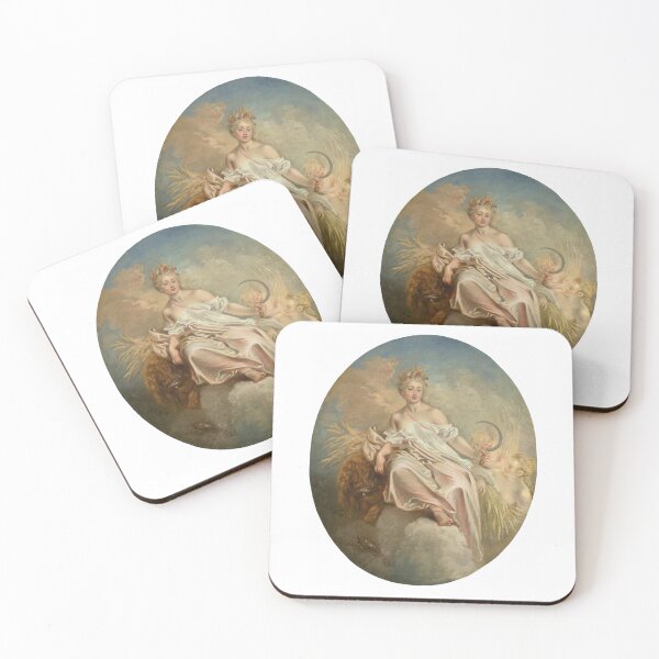 Item preview, Ceres (Summer) Antoine Watteau Rococo Fine Art designed and sold by KimCheetham.