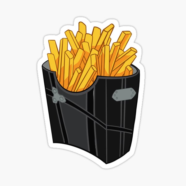 "French Fry Sword Art Online Kirito " Sticker for Sale by HHGizmo Redbubble