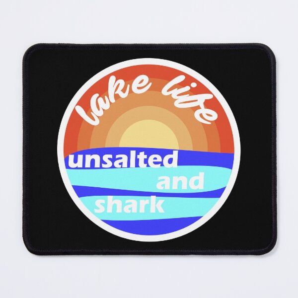 Item preview, vintage great lakes unsalted and shark free lake life designed and sold by Jadir.