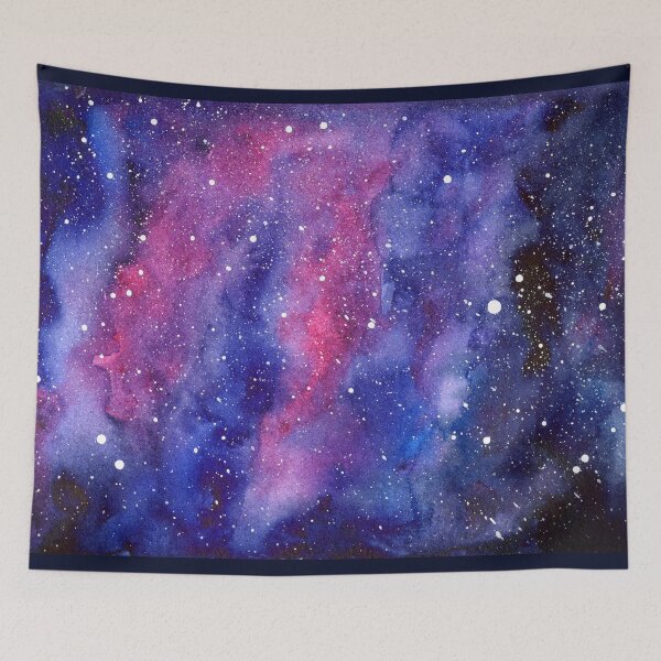 Item preview, Galaxy Nebula Watercolor designed and sold by Olga Shvartsur.