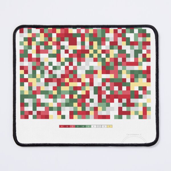 Item preview, Pixel Perfect Pi (Erdos) designed and sold by hololia.