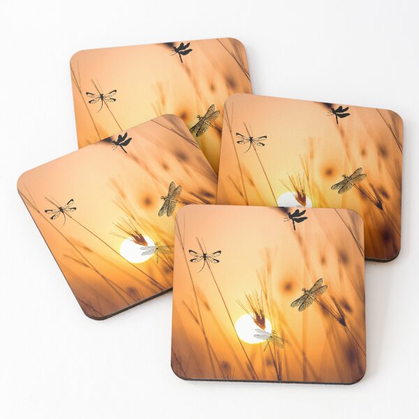 Item preview, Dragonflies at Sunset designed and sold by tomorrowsart.