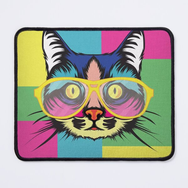Item preview, cat with glasses designed and sold by ArtDesignUSA.