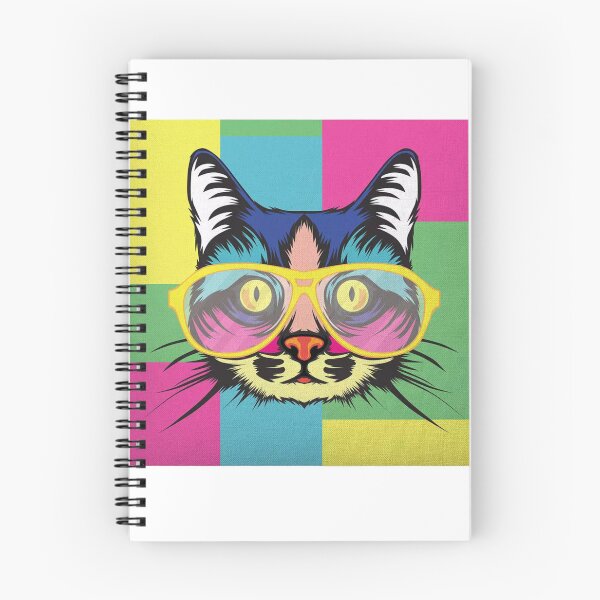 Item preview, cat with glasses designed and sold by ArtDesignUSA.
