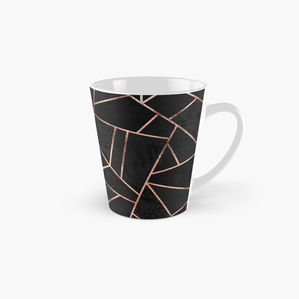 Black And Rose Gold Coffee Mug