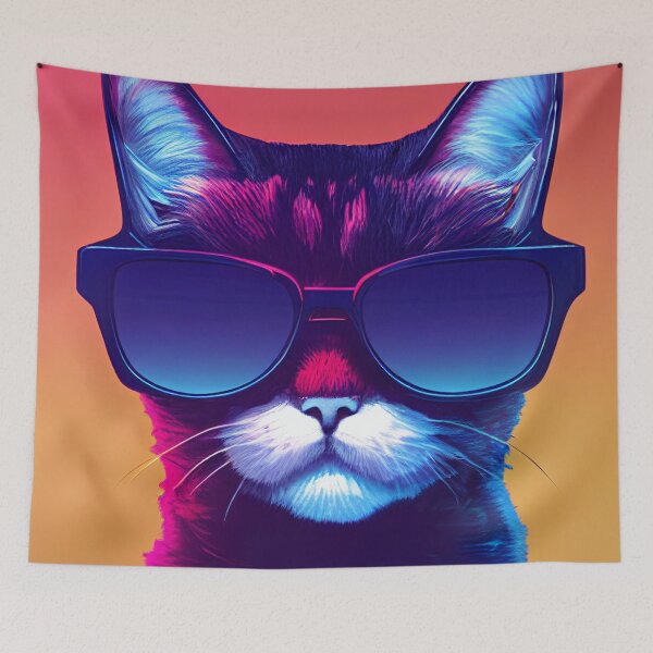 Item preview, Cat With Sunglasses designed and sold by Olivvier.