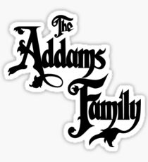 The Addams Family Sticker