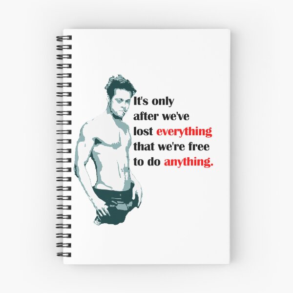 Item preview, Tyler Durden Quote from Movie Fight Club designed and sold by abhiak1409.
