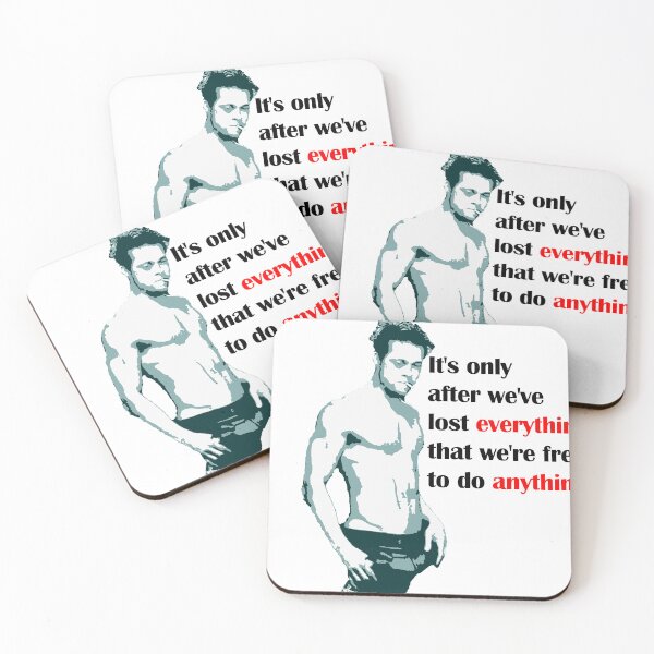 Item preview, Tyler Durden Quote from Movie Fight Club designed and sold by abhiak1409.