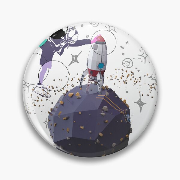 Item preview, Spaced out final Black print on white designed and sold by TheImperfecto.
