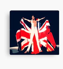 British Freddy Canvas Print