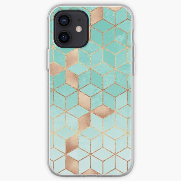 Soft Gradient Aquamarine iPhone Soft Case