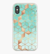 Soft Gradient Aquamarine iPhone Case