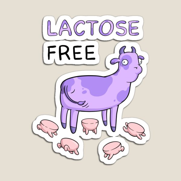 lactose free Magnet
