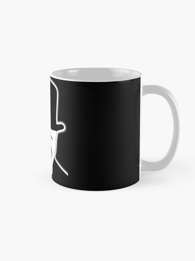 Alternate view of V sign. Victory, V, 1943, WWII, Winston, Churchill, British prime minister. Mug