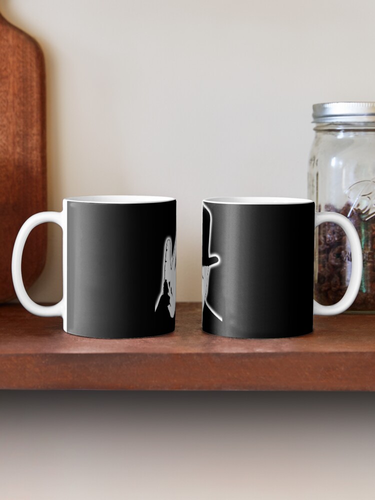 Alternate view of V sign. Victory, V, 1943, WWII, Winston, Churchill, British prime minister. Mug
