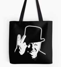 V sign, Victory, V, 1943, WWII, Winston, Churchill, British prime minister, Tote Bag