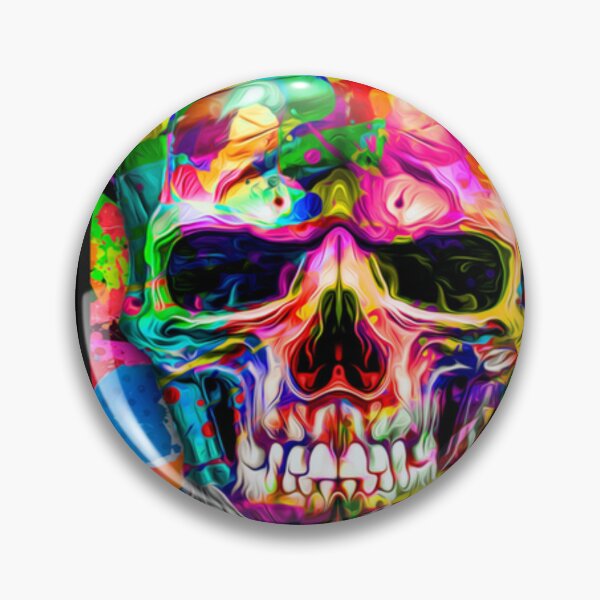 Item preview, abstract skull designed and sold by ArtDesignUSA.
