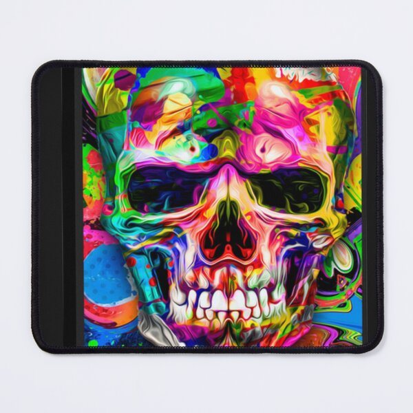 Item preview, abstract skull designed and sold by ArtDesignUSA.