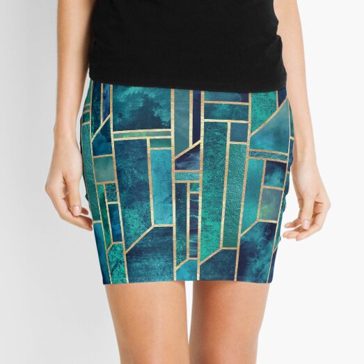 Blue Skies Mini Skirt