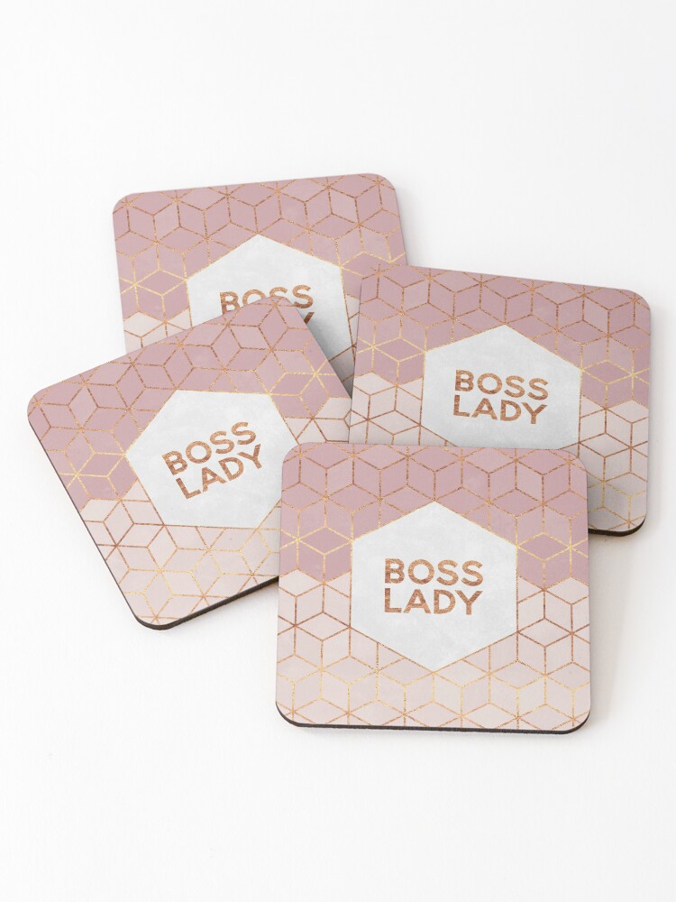 Boss Lady Coasters Set of 4