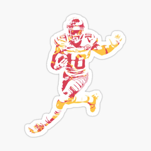 Patrick Mahomes Kansas City Chiefs Jersey Art Sticker by Joe Hamilton -  Pixels