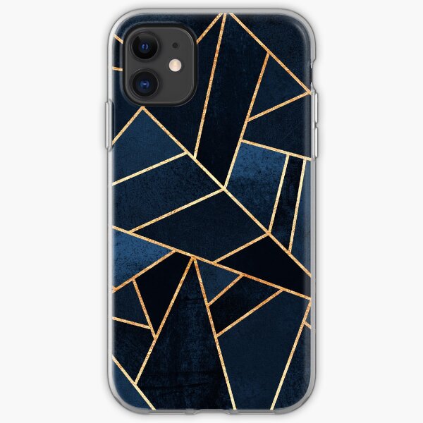Navy Stone iPhone Soft Case