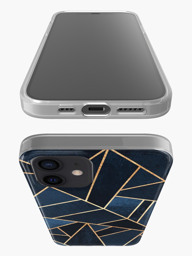 Alternate view of Navy Stone iPhone Case & Cover
