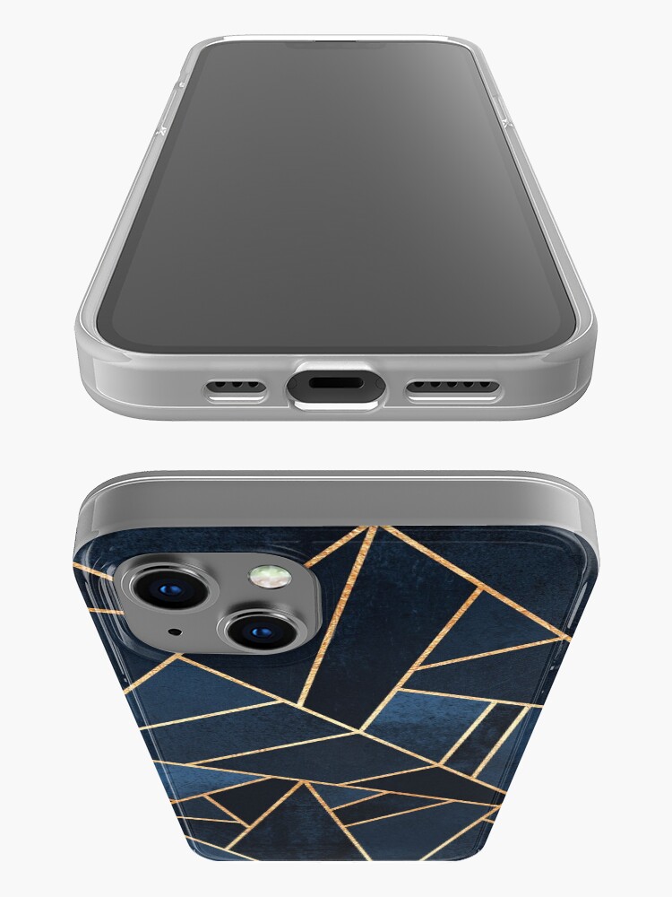 Alternate view of Navy Stone iPhone Case