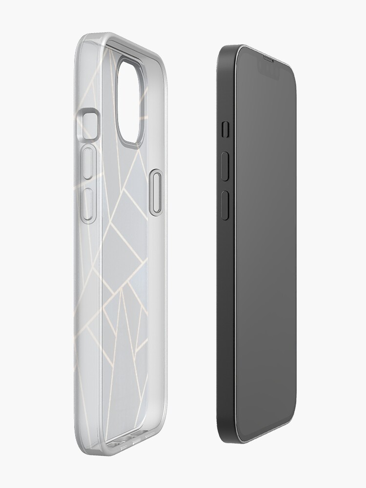 Alternate view of Navy Stone iPhone Case