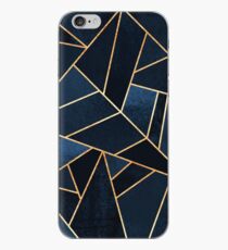 Navy Stone iPhone Case