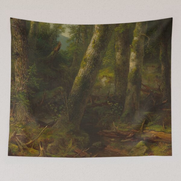 Item preview, Forest in the Morning Light | Asher Brown Durand | 1855 American Nature Art designed and sold by CJET.