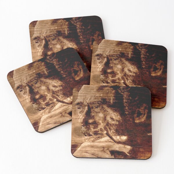 Item preview, Charles BUKOWSKI - WOOD - quote designed and sold by ARTito.