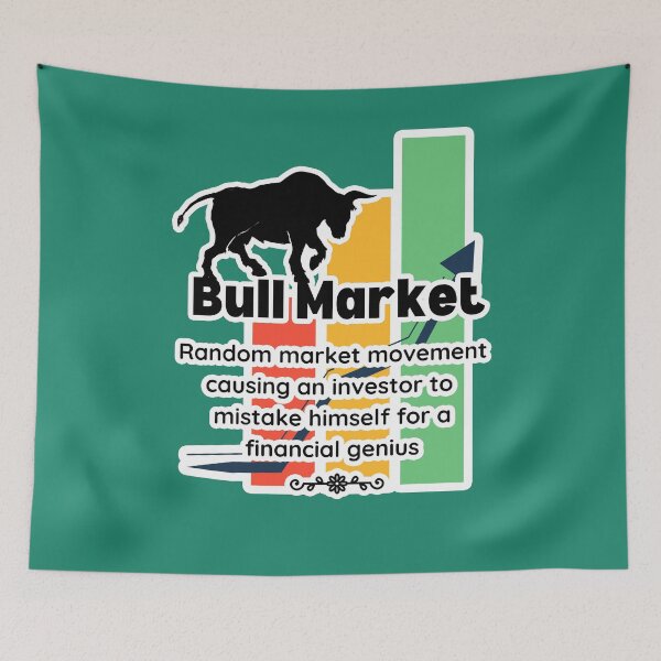 Item preview, Bull Market: Hilarious definition with graph. designed and sold by VarnaChitra.