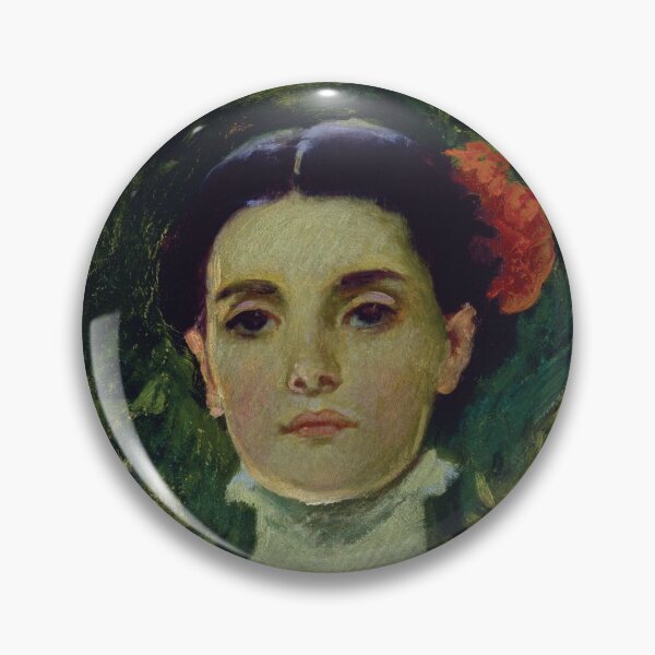 Item preview, Frank Duveneck's Portrait of Maggie Wilson designed and sold by BeaSchoney.