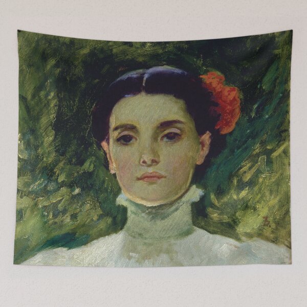 Item preview, Frank Duveneck's Portrait of Maggie Wilson designed and sold by BeaSchoney.